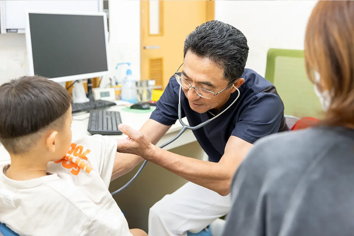 予防接種や乳幼児健診にも対応可能